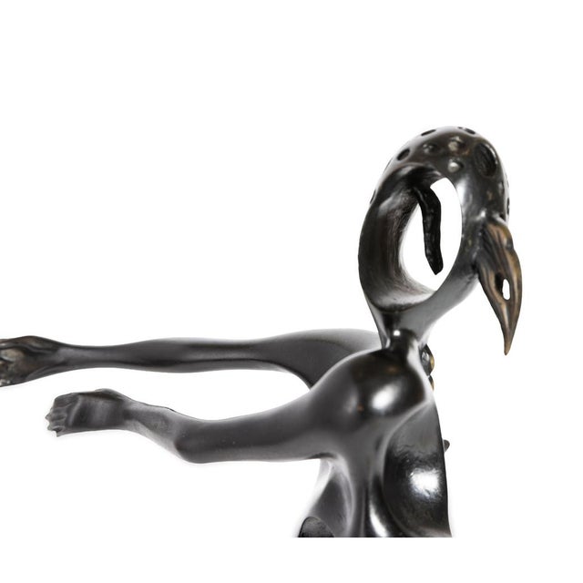 Salvador Dalí­, Homage to Newton, 1980, Bronze & Marble For Sale - Image 6 of 11
