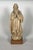 The Virgin Mary in Prayer Carved wood, traces of polychromy French work, 16th century Height 46 cm from a French private...