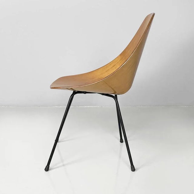 Set of Italian Modern Medea Chairs by Vittorio Nobili for Fratelli Tagliabue, 1960s For Sale - Image 3 of 18