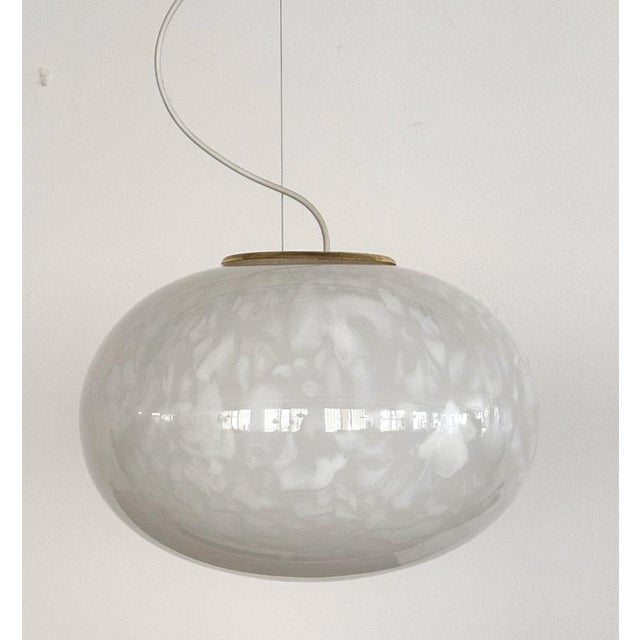 Mid-Century Modern Mid-Century Italian Murano Glass Pendant Lamp, 1970s For Sale - Image 3 of 15