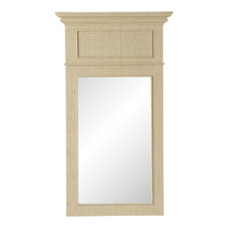 Saint Remy Raffia Mirror - Natural For Sale