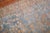 1920s Persian Sarouk Accent size rug with a sky blue field accents in peach Rug no. j3135 size 4' 3" x 6' 7" (130 x 201 cm).