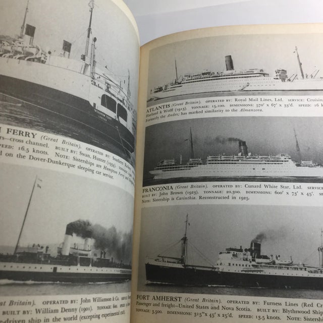 Black 1944 Merchant Fleets a Survey of Merchant Navies Book For Sale - Image 8 of 13