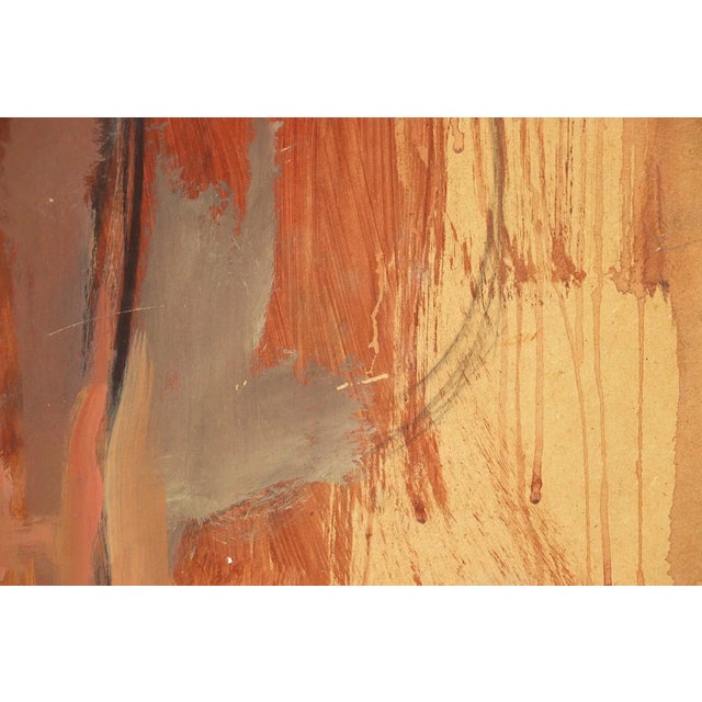 Toulouse-Lautrec Style Double Sided Nude Oil on Board, Impressionist, French For Sale - Image 6 of 12