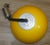 Pendulum Pendant Lamp in Yellow Plastic, 1970s For Sale - Image 9 of 13