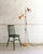 This two-light floor lamp is from Germany and was designed in the 1970s in typical space age style. It is made of chrome-...