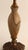 Vintage Art Nouveau Blown Glass Table Lamp W/ Brass Base, Caramel Slag, Houze For Sale - Image 10 of 15
