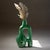 Tamegroute Green Glazed Ceramic Sculptural Vase | One of a Kind For Sale - Image 4 of 7