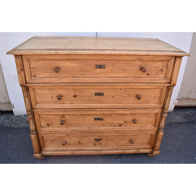 What a beautiful chest of drawers! Two scratches on the top are unfortunate but can be easily covered with a runner or...