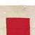 Rustic Large Vintage Wool Sewn Red Cross Flag For Sale - Image 3 of 7