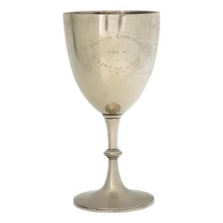 1930s English Waltzing Dance Competition Trophy For Sale