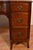 Wood 1930 English Regency Mahogany Vanity Makeup Desk Ladies Desk For Sale - Image 7 of 17