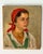 Farmer Woman with Red Headscarf, 1939, Oil on Canvas For Sale - Image 8 of 9