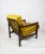 Vintage Armchair in Yellow Olive, 1970s For Sale - Image 6 of 12