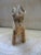 Brown Vintage 1960's Steiff Rocky Goat, Tags & Button, Short Mohair For Sale - Image 8 of 10
