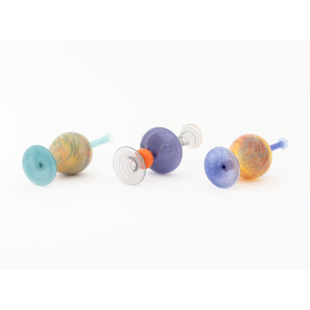 Beau Barrett Art Glass Perfume Bottles, 3 For Sale - Image 18 of 18