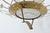 1960s Progress Mfg. Co. Inc. Off White Enamel & Glass "Onion" Hanging Pendant For Sale - Image 11 of 12