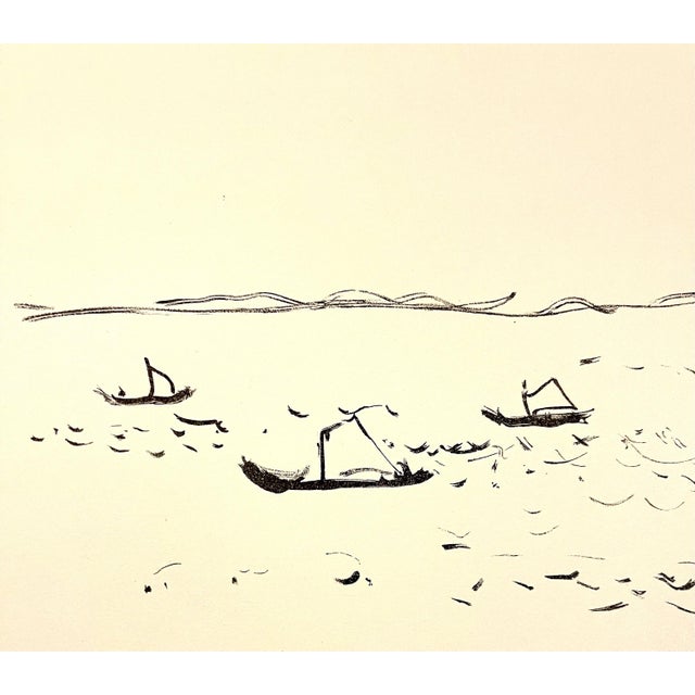 This is from a limited edition portfolio of original lithographs print Fernand Mourlot in Paris in 1958 from work done in...