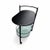 Black Oval Drinks Trolley, 1980s For Sale - Image 3 of 6