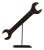 Early 20th Century French Metal Wrench On Stand For Sale