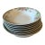 Set of 9 German Porcelain Bowls With Tropical Design For Sale