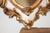 Wood Authentic Vintage Italian Florentine Gilt Mirror For Sale - Image 7 of 9