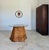 Tan Tromp l'Œil "Ghost" Rattan Table + Round Glass Dining or Surrealist Game Table For Sale - Image 8 of 18