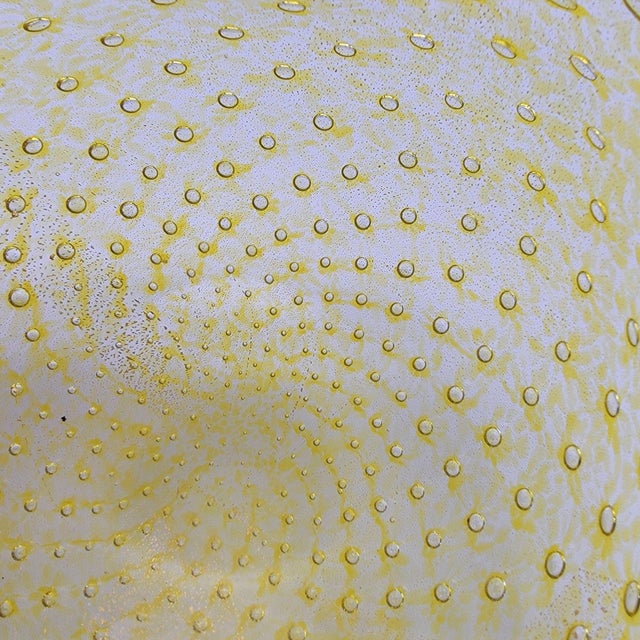 Carlo Scarpa Carlo Scarpa Venini Mid-Century Murano Glass Bullicante Square Bowl For Sale - Image 4 of 11