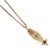 Victorian Antique 19k Yellow Gold Egyptian Pendant Chain Necklace For Sale - Image 4 of 9