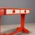 Orange Lacquered Wood Desk For Sale - Image 4 of 11