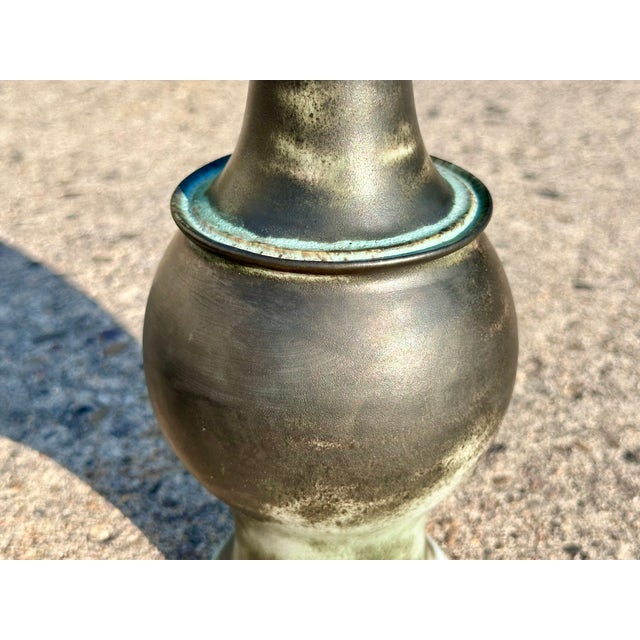 Modernist Studio Ceramic Vase by Ulli Wittich-Großkurth, Jena, Germany, 1960s For Sale - Image 9 of 18