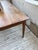 Oak Farmhouse Table with Spindle Legs, 1950 For Sale - Image 14 of 18