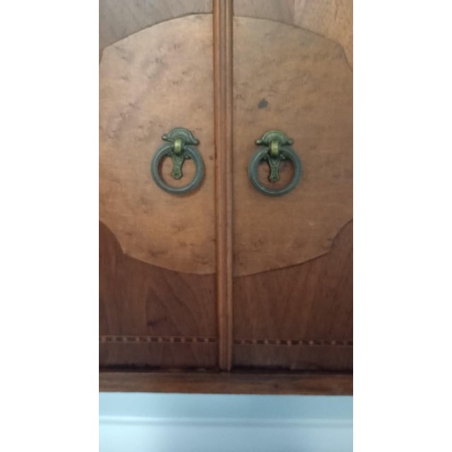 Vintage Wooden Console or Server Cabinet Late 20s For Sale - Image 13 of 18