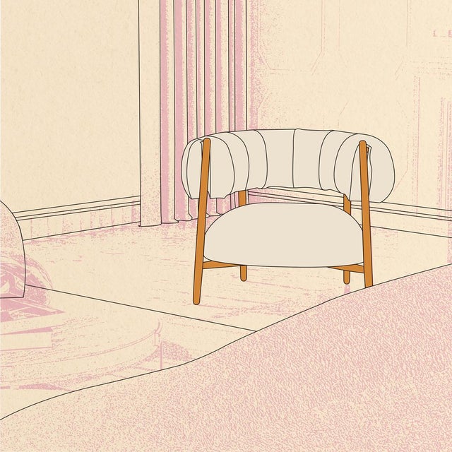 Contemporary Ellen Armchair by Ottiu For Sale - Image 3 of 17