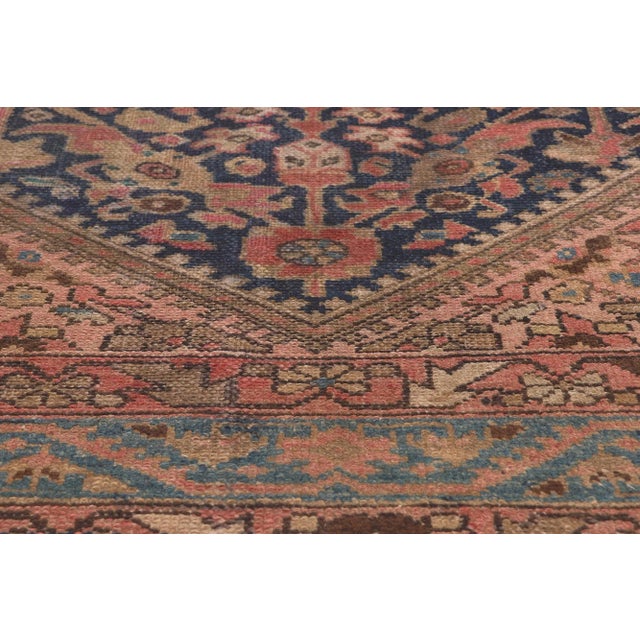 Early 20th Century Early 20th Century Antique Persian Malayer Rug - 06'03 x 11'09 For Sale - Image 5 of 9