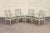 Gloster Teak Outdoor Patio Dining Table With Four Chairs For Sale - Image 18 of 18