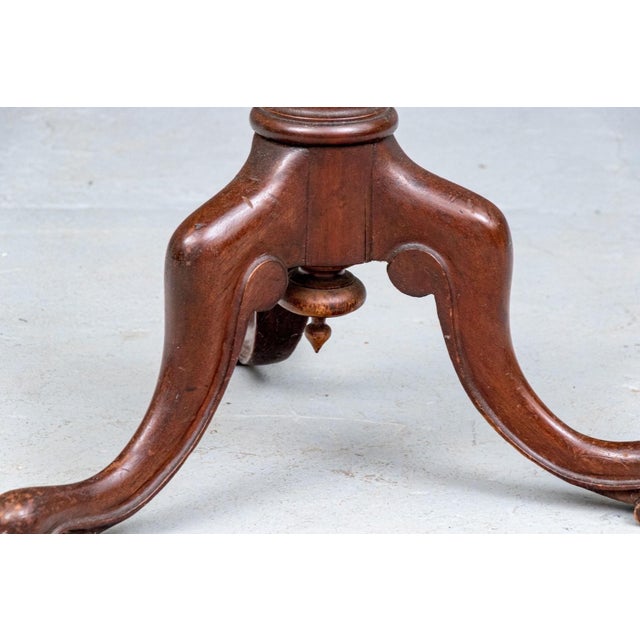 19th-Century Victorian Mahogany Mirrored Shaving Stand For Sale - Image 9 of 10