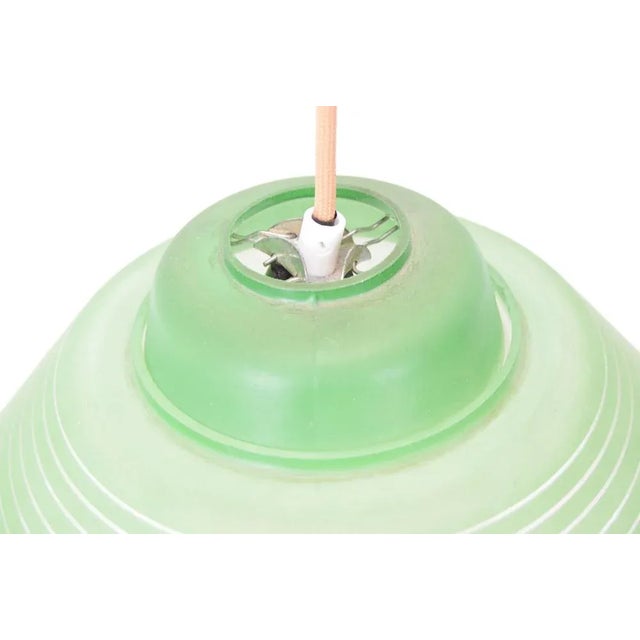 1960s Mid-Century Glass Pendant, 1960s For Sale - Image 5 of 12