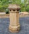 Ceramic Antique Scottish Salt-Glazed Octagonal Chimney Pot, 31” Tall For Sale - Image 7 of 9