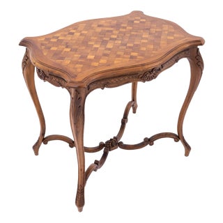Small Antique French Side Table, 1890 For Sale