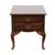 Traditional Bassett Furniture Solid Cherry Traditional Style 21" Accent End Table For Sale - Image 3 of 12
