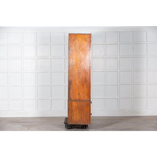 Large Irish Pine Housekeepers Cupboard, 1850s For Sale - Image 6 of 12