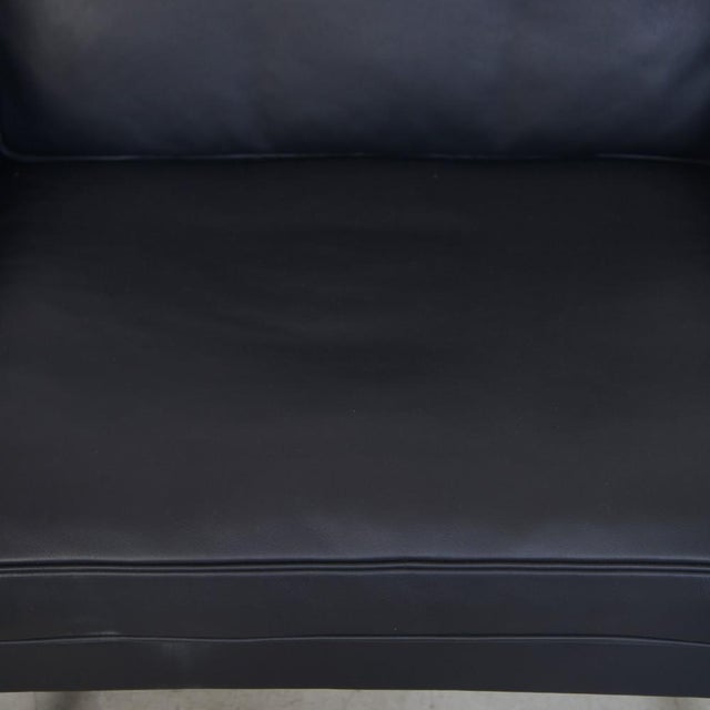 PK31/1 Chair in Black Aniline Leather by Poul Kjærholm, 1970s For Sale - Image 4 of 18