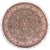 Floral 1990's Pak-Persian Green/Beige Wool Round Rug- 8'0'' X 8'2'' For Sale - Image 9 of 9