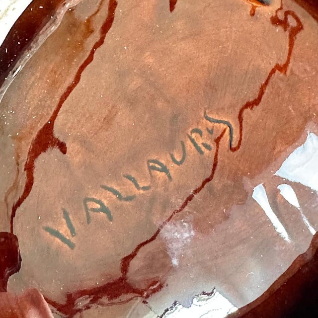 Enamelled Ceramic Table Center from Vallauris, France, 1960s For Sale - Image 16 of 17