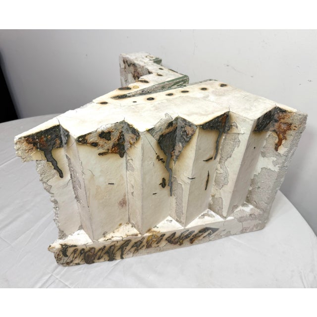 Ceramic 1983 Ron Fondaw "Wedge Box" Ceramic Porcelain Sculpture Pottery Sculpture Statue For Sale - Image 7 of 14