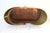 Metal Vintage Brass & Copper Basket W/ Lion Head Motif For Sale - Image 7 of 9