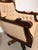 Empire Style Swivel Desk Chair in Leather For Sale - Image 6 of 8
