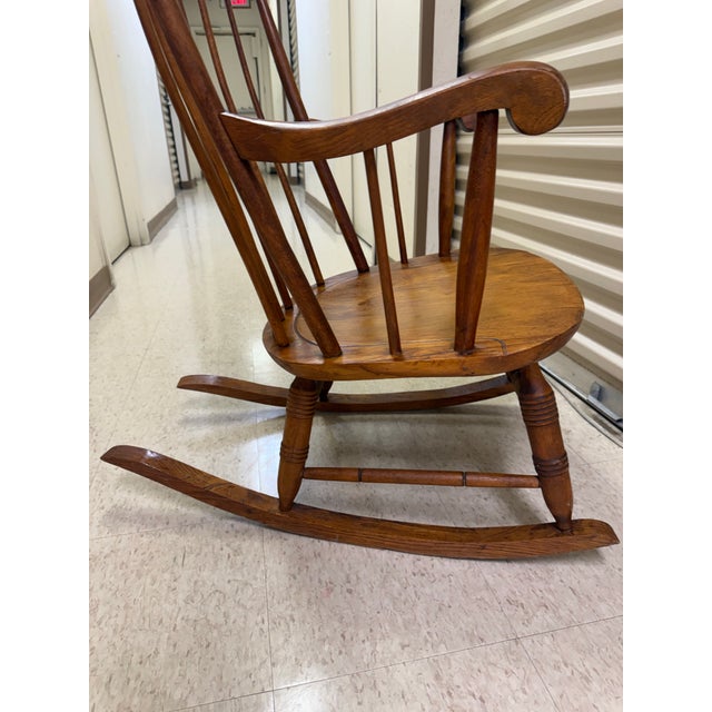 Nichols and Stone Vintage Rocker For Sale - Image 10 of 10