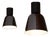 Lighto C Gr and Lighto C Pe Celling Lamp by Jaime Hayon for Parachilna, Set of 2 For Sale